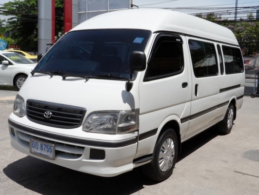 TOYOTA HIACE GL 3.0 MT ปี 04 ดาวน์ 28000 ไม่ต้องมีคนค้ำ