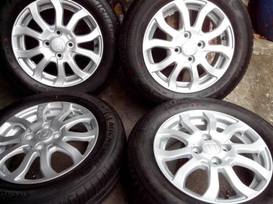 ล้อแมกซ์พร้อมยางHonda Brio Amaze2013ใหม่เอี่ยมแยกยางได้