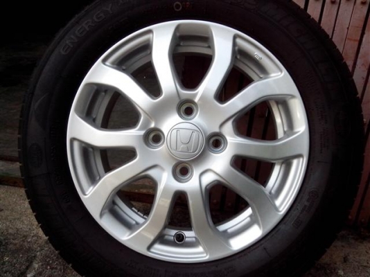 ล้อแมกซ์พร้อมยางHonda Brio Amaze2013ใหม่เอี่ยมแยกยางได้