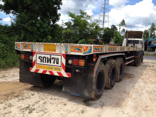 ขายหาง พื้นเรียบ 3 เพลา ปี 47  สนใจติดต่อ 081 - 6079515