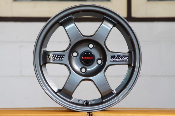 ล้อใหม่TE37 ขอบ15 4รู100 กว้าง7 ออฟ38 สีเทากัลเงา "ราคาถูกกว่าที่อื่นแน่นอน" ราคานี้ซื้อทำไมมือ2