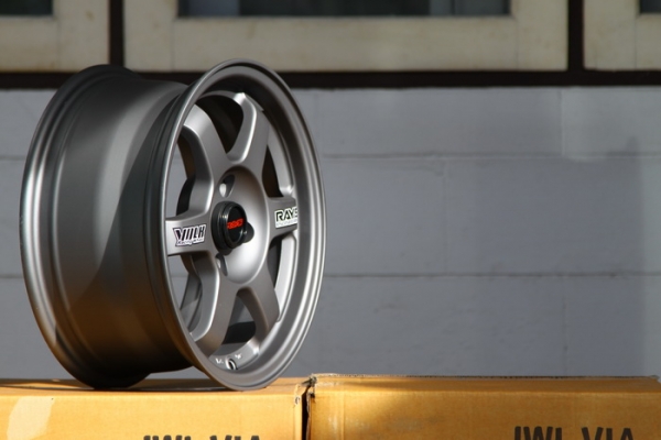 ล้อใหม่TE37 ขอบ15 4รู100 กว้าง7 ออฟ38 สีเทากัลด้าน "ราคาถูกกว่าที่อื่นแน่นอน" ราคานี้ซื้อทำไมมือ2