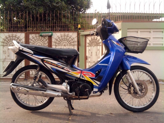 ขออนุญาติขาย HONDA WAVE125R U-Box สีน้ำเงินดำ ขออนุญาติขาย HONDA WAVE125R U-Box สีน้ำเงินดำ