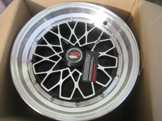 ขายล้อแม็กใหม่ lenso raiden KZA 15"x8" 4รู100 et+25 (081-3747940)