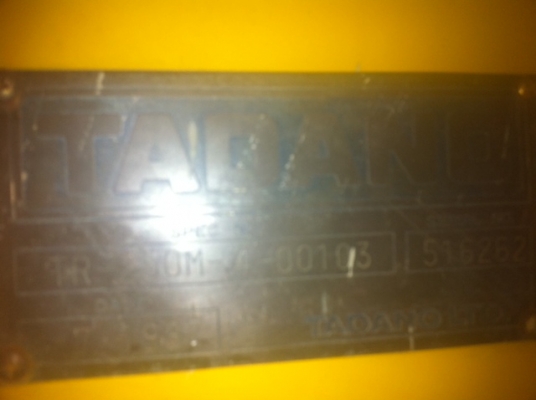 ขาย TADANO 25 ตัน M4 จิ๊บใช้ไฮดรอลิก ขาย TADANO 25 ตัน M4 จิ๊บใช้ไฮดรอลิก