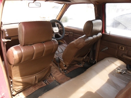 ขายรถปิคอัพ นิสสันบิ๊กเอ็ม 4 ประตู (Big M)เกียร์ธรรมดา+ เครื่องดีเซล2500(TD25)ปี94 สีเลือดหมู แซสซีสวยๆ+กระบะไม่ผุ+เครื่องแน่น+เกียร์ดี+เฟืองท้ายดี+แอร์เย็น