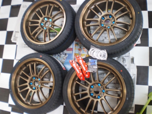 ขายแม็กใหม่100\% RE 30พร้ามยาง ขอบ18 ด่วนน