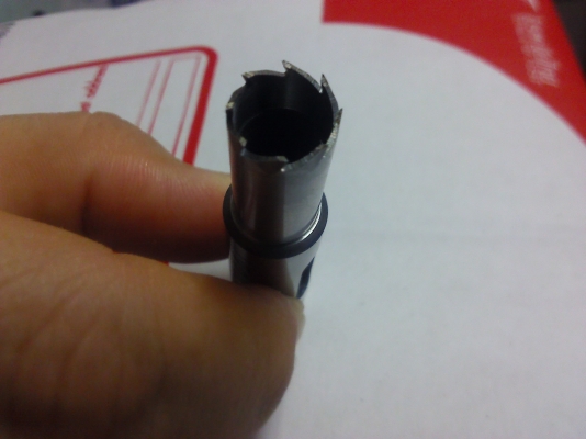 ดอกเจาะพลาสติกขนาด15มม. เจาะโคยที่ไม่เสียเนื้องานรู้เจาะสวย(มี200ดอก)