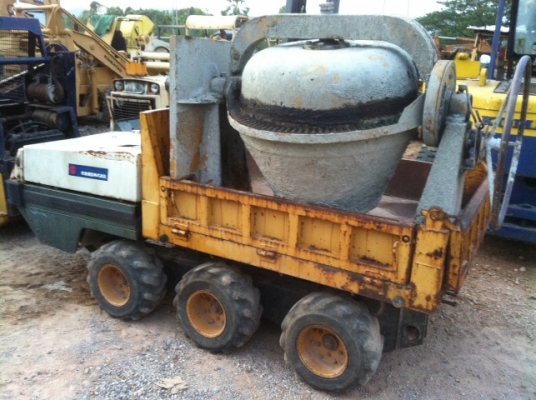 รถโม่ปูน/ดัมพ์ได้ ขับเคลื่อน6 ล้อ yanma