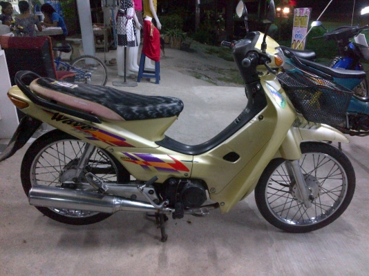 ขาย!เวฟ110 ปี44 รถเครื่องเดิม เครื่องดี พร้อมใช้ ทะเบียน+เอกสารโอน ภาษีไม่หมด