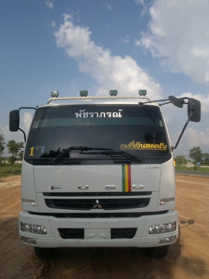 10 ล้อ 2เพลา FUSO-240 แรง (ปี56) กระบะดั้ม-สามมิตร ยางเรเดียน 10 ล้อ 2เพลา FUSO-240 แรง (ปี56) กระบะดั้ม-สามมิตร ยางเรเดียน
