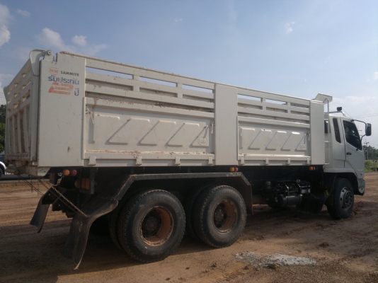 10 ล้อ 2เพลา FUSO-240 แรง (ปี56) กระบะดั้ม-สามมิตร ยางเรเดียน 10 ล้อ 2เพลา FUSO-240 แรง (ปี56) กระบะดั้ม-สามมิตร ยางเรเดียน