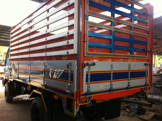 ขายรถบรรทุก 6 ล้อ ดั้ม-อลูมิเนียม (ต่อใหม่) ISUZU NPR เครื่อง 4HF 135 แรงม้า มี TURBO ช่วงล่าง F แอร์เย็น เครื่องดี คัสซีสวย ทะเบียนพร้อมโอน