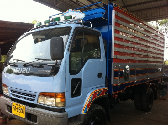 ขายรถบรรทุก 6 ล้อ ดั้ม-อลูมิเนียม (ต่อใหม่) ISUZU NPR เครื่อง 4HF 135 แรงม้า มี TURBO ช่วงล่าง F แอร์เย็น เครื่องดี คัสซีสวย ทะเบียนพร้อมโอน