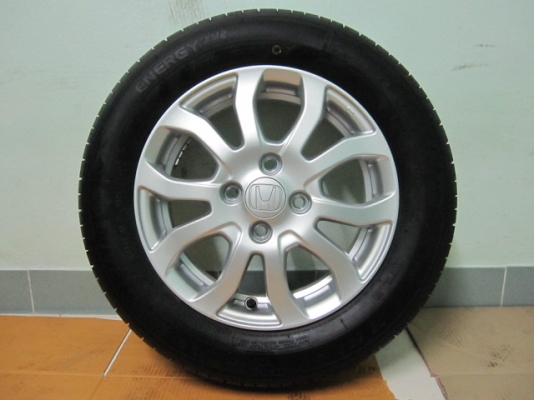 ขายล้อแม็ก Honda BRIO AMAZE พร้อมยางถอดป้ายแดง 14" ยางปี 13