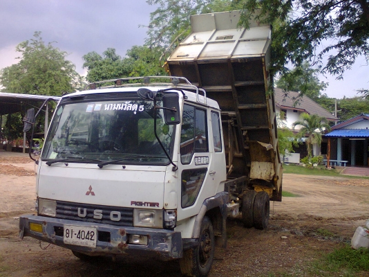 ขาย FUSO FK115 ดั้ม  เครื่อง 6D14   165 แรง เครื่องดีนิ่ม แชชซีสวยทั้งเส้นแอร์เย็นครับ