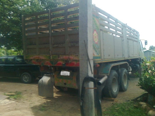 HINO FM3M 240 แรงม้า 2 เพลา ดัมพ์ สามมิตร ฝาข้างเนียม มีระบบลากจูง