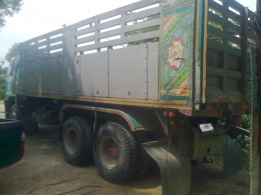 HINO FM3M 240 แรงม้า 2 เพลา ดัมพ์ สามมิตร ฝาข้างเนียม มีระบบลากจูง