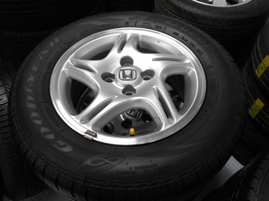 ขายล้อแม็ก Honda Civic Dimension ขอบ 14 พร้อมยางปี 12/เทิร์นได้-ใส่ฟรีค่ะ