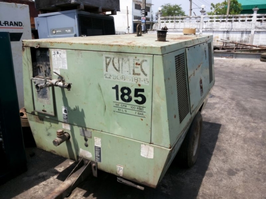 ขายปั้มลม SULLAIR 185 CFM พร้อมใช้งานลมแรงลมเร็ว เหมาะสำหรับแย็ก รับประกันครับ