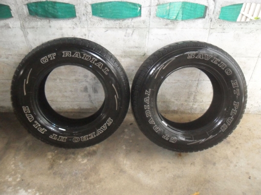ยาง SAVERO 245/70R17 ปี08 สวยๆ 1 คู่