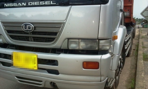 NISSAN DIESEL 320 หัวบางเดิม เครื่องเดิม เฉพาะหัวพร้อมขายค่ะ