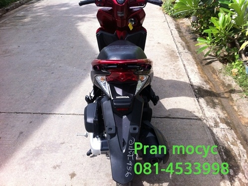 ขายHONDA CLICKสีดำเเดงปี2555 ขายHONDA CLICKสีดำเเดงปี2555