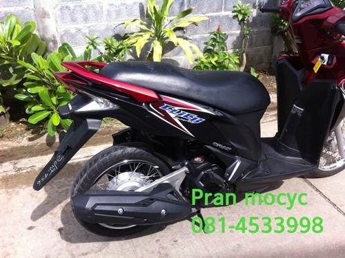 ขายHONDA CLICKสีดำเเดงปี2555 ขายHONDA CLICKสีดำเเดงปี2555