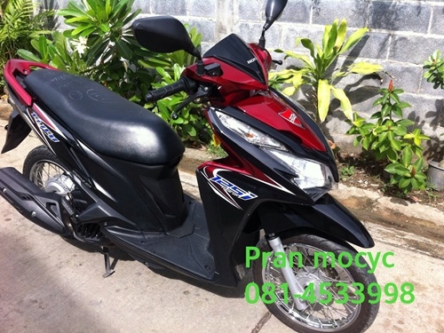 ขายHONDA CLICKสีดำเเดงปี2555 ขายHONDA CLICKสีดำเเดงปี2555