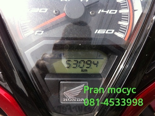 ขายHONDA CLICKสีดำเเดงปี2555 ขายHONDA CLICKสีดำเเดงปี2555