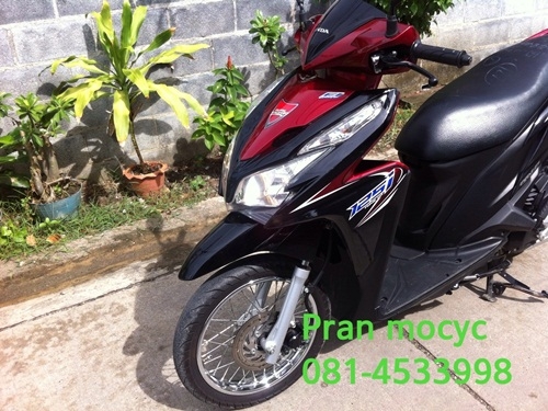 ขายHONDA CLICKสีดำเเดงปี2555 ขายHONDA CLICKสีดำเเดงปี2555