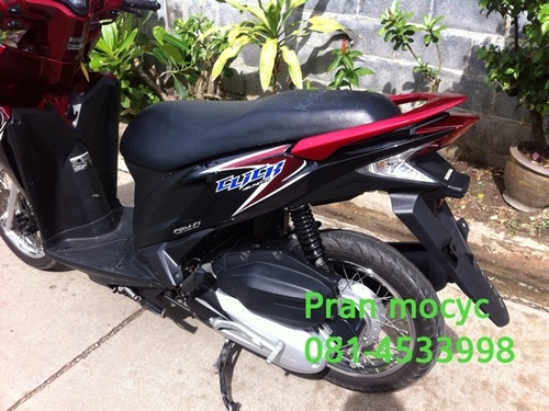 ขายHONDA CLICKสีดำเเดงปี2555 ขายHONDA CLICKสีดำเเดงปี2555