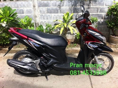 ขายHONDA CLICKสีดำเเดงปี2555 ขายHONDA CLICKสีดำเเดงปี2555