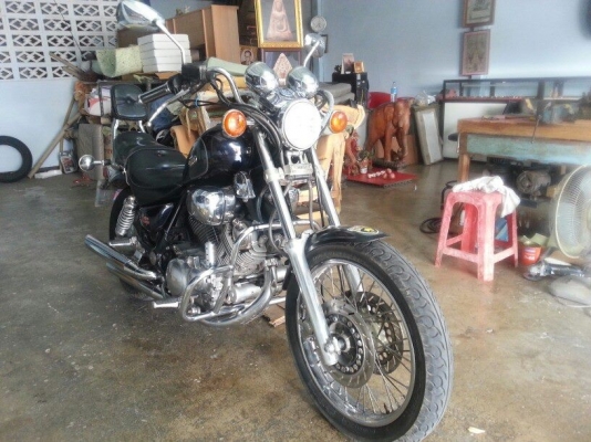 ขาย Yamaha Virago 750 cc สเปค อเมริกา เครื่อง U-start ฝานูน ล้อซี่ลวด ทะเบียนแท้๒