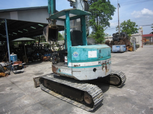 ขาย รถขุด KOMATSU รุ่น PC50UU-1- แทร็กเหล็ก มือสองญี่ปุ่น