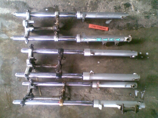 โช้คหน้า VR,NSR, NOVA / แผงคอ DASH / กระบอกโช้ค SONIC /  -  นัดเชียงใหม่