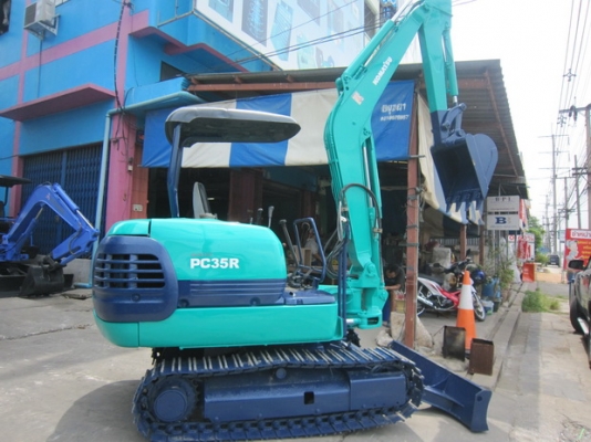 ขาย รถขุดเล็ก KOMATSU รุ่น PC35R-8- แทร็กเหล็ก มือสองญี่ปุ่น