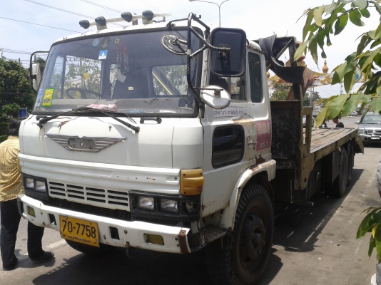 ขายสิบล้อบรรทุกแบล็คโฮ