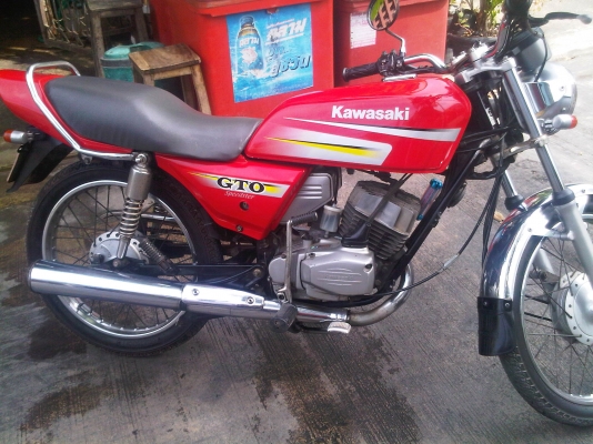 ขายคาวาซากิ GTO แดงเพลิงเดิมๆทะเบียนเต็ม