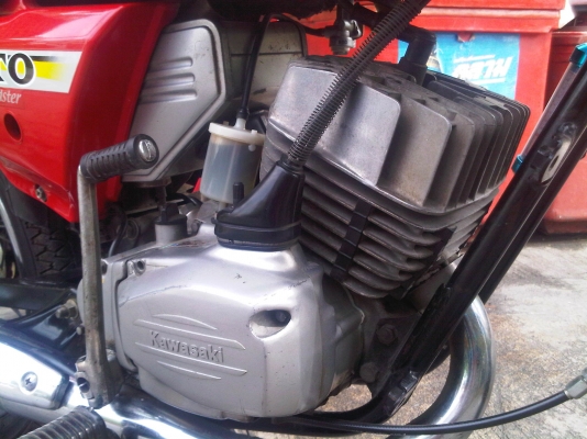 ขายคาวาซากิ GTO แดงเพลิงเดิมๆทะเบียนเต็ม