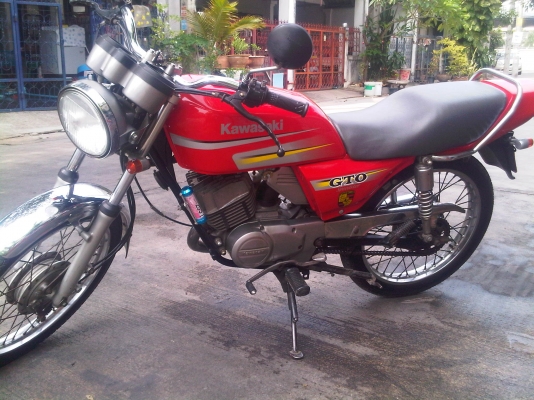 ขายคาวาซากิ GTO แดงเพลิงเดิมๆทะเบียนเต็ม