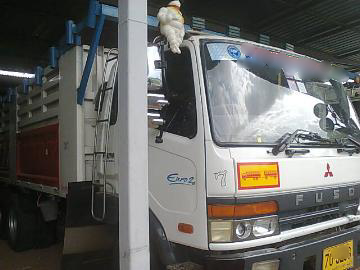 ขายรถบรรทุกสิบล้อดั๊มพ์ พ่วง 22 ล้อ Mitsubishi M6 เครื่อง 260 แรง ด.สามมิตร ลูก 3 คานแท้ ทะเบียนพร้อม