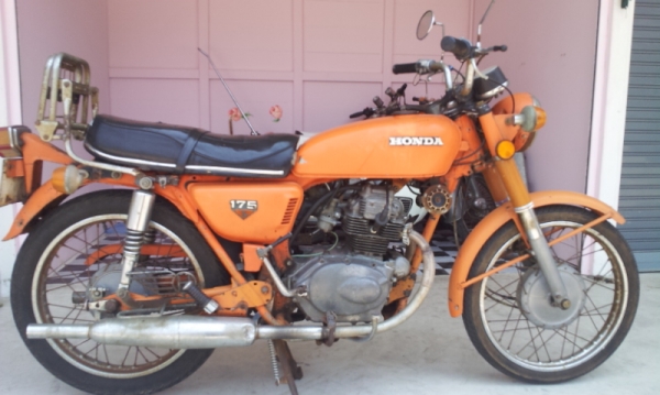 ขาย CB175การไฟฟ้าแห้งๆ 24000 บาท