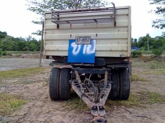 ขายหางพ่วงสามมิตร ดั้ม 12 ตัน ราคา 520000 สนใจติดต่อคุณชลอ 081-2568658