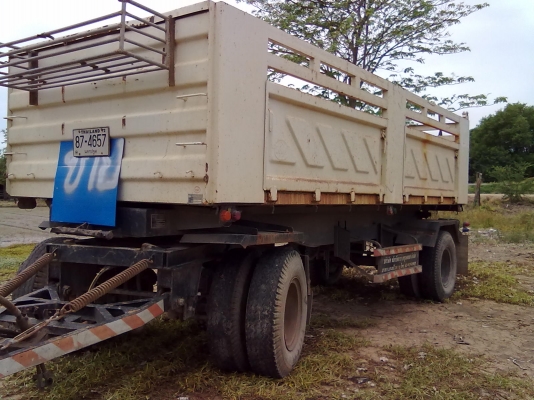 ขายหางพ่วงสามมิตร ดั้ม 12 ตัน ราคา 520000 สนใจติดต่อคุณชลอ 081-2568658