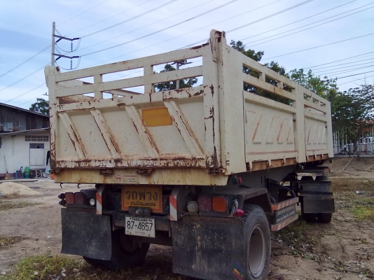 ขายหางพ่วงสามมิตร ดั้ม 12 ตัน ราคา 520000 สนใจติดต่อคุณชลอ 081-2568658