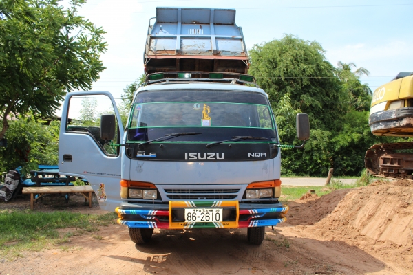 ขายรถดัมพ์หกล้ออีซูซุ   NQR66LX5T ห้างแท้