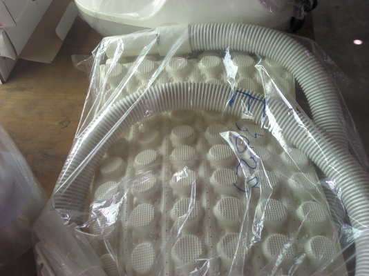 เครื่องนวดสปาพร้อมแผ่นนวดด้วยฟองอากาศที่เอาไว้นอนในอ่างอาบน้ำที่บ้านได้เลย