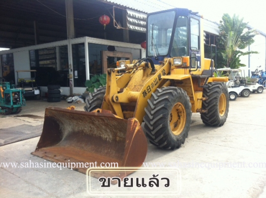 รถตัก WA100-1 S/N 100XX บจก.สหสินอีควิปเม้นท์ โทร.081-5851880, 02-5168100-1 www.sahasinequipment.com