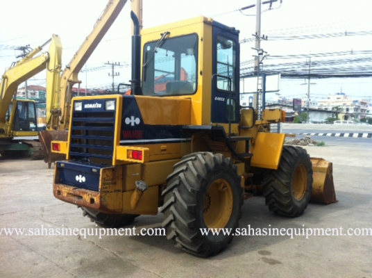รถตัก WA100-1 S/N 100XX บจก.สหสินอีควิปเม้นท์ โทร.081-5851880, 02-5168100-1 www.sahasinequipment.com